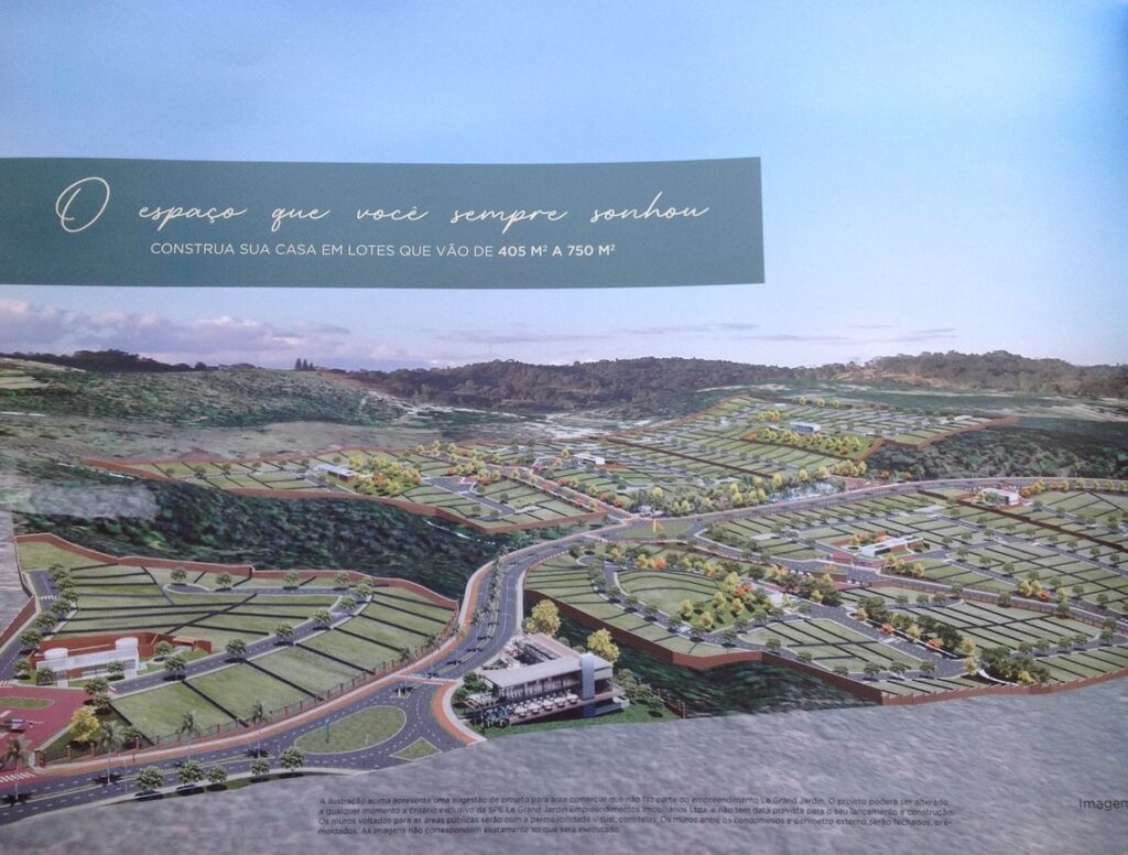 Le Grand Jardin: Lotes em Condomínio Fechado Pronto Para Construir 1 Le Grand Jardin - Implantação