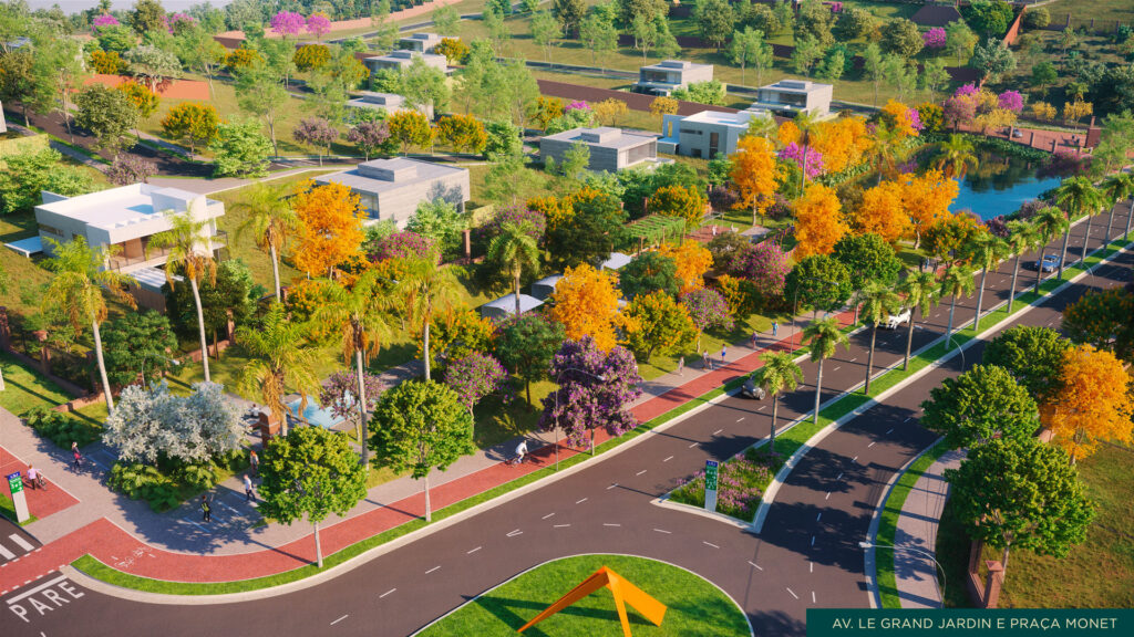 Le Grand Jardin: Lotes em Condomínio Fechado Pronto Para Construir 9 Le Grand Jardin - Vista Casas