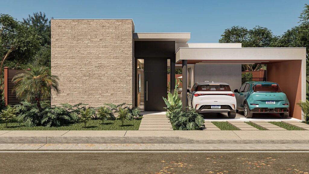 Lote Jardim Botânico no Condomínio Le Grand Jardin 8 Casa Le Jardin fachada melhor 1